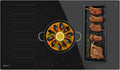 Cecotec Plaque à Induction 2 Zones Flex et 1 Feu Bolero Squad I 5600 FullFlex90. 10200W, 1 Zone 30cm, 9 Niveaux, Contrôle Tactile, Maintien au Chaud, Verrouillage Enfant, Minuterie, Largeur 90cm(Noir)