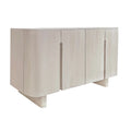 Buffet Serapis en bois de manguier, avec 4 portes, 150 x 40 x 84h cm