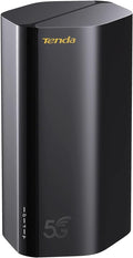 Tenda Routeur 5G NR SIM, Routeur Wi-FI 6 Mesh AX1800, Box 5G, PlugPlay, Easy Mesh, 2 Ports Gigabit, Connecte Jusqu’à 128 Appareils, WPA3,Débit Jusqu’à 4,67 Gbps(5G03)(Noir)