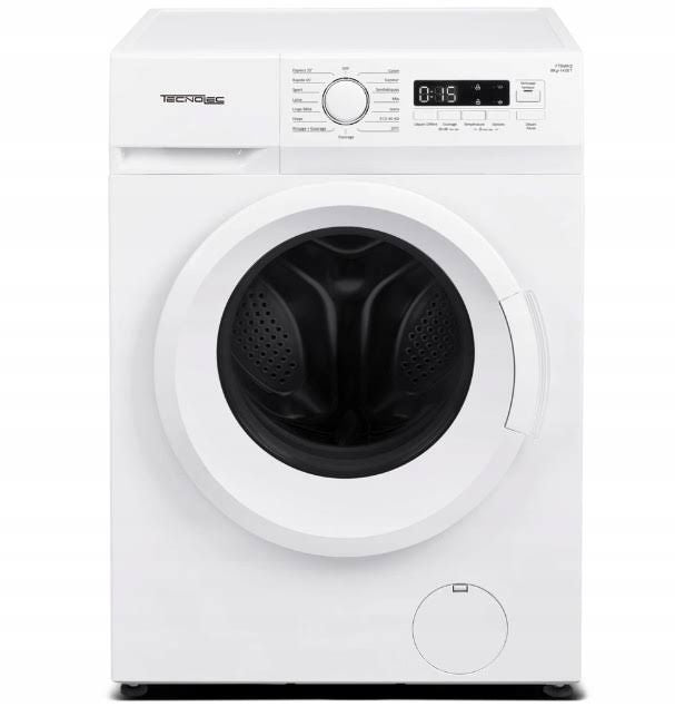 Lave linge hublot Tecnolec FT8WH2(Blanc/Noir)