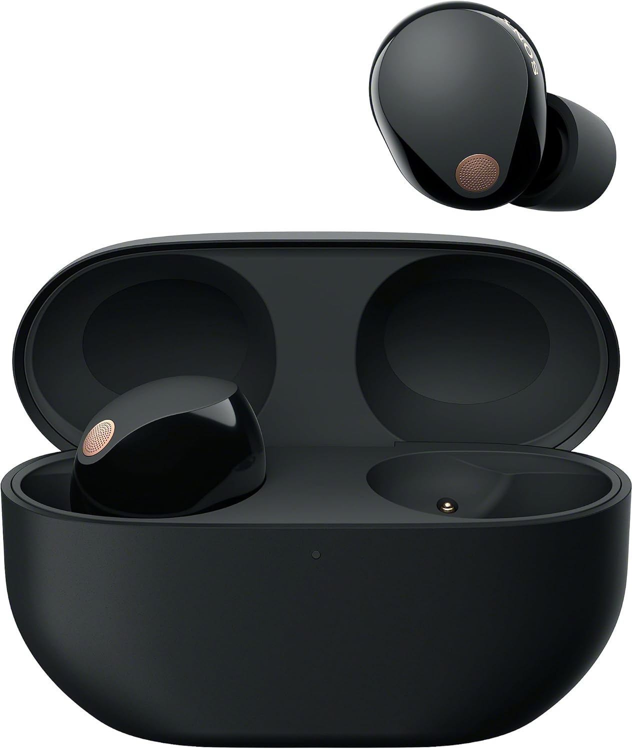 Sony WF-1000XM5 écouteurs sans Fil à réduction de Bruit, Bluetooth, Intra-Auriculaires avec Micro, 36 Heures d'autonomie, Charge Rapide, IPX4, Compatible iOS et Android - Noir(Noir)