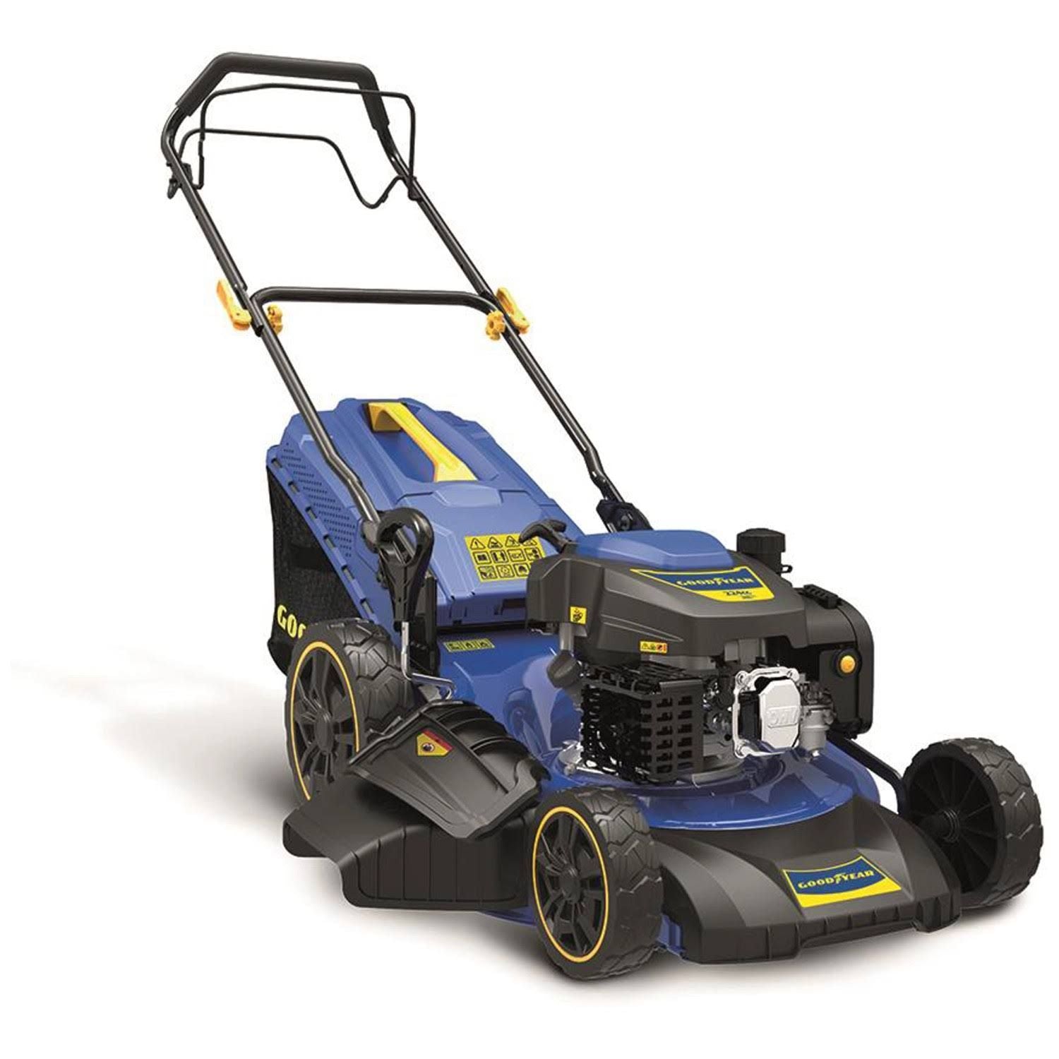 Goodyear Lawnmowers Lawn mower 225 ccm(Bleu/Noir)