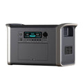 Batterie LiFePO4 2600W, centrale électrique Portable 1800W 1024WH, batterie externe Mobile, entrepôt(Gris/Noir)