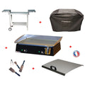 Pack plancha électrique  Lux 600 Carbon - Chariot Odéon 601 Planchaelec(SELLER_2026_64456)