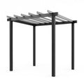 Pergola en aluminium anthracite 300x300x236 cm(Anthracite)