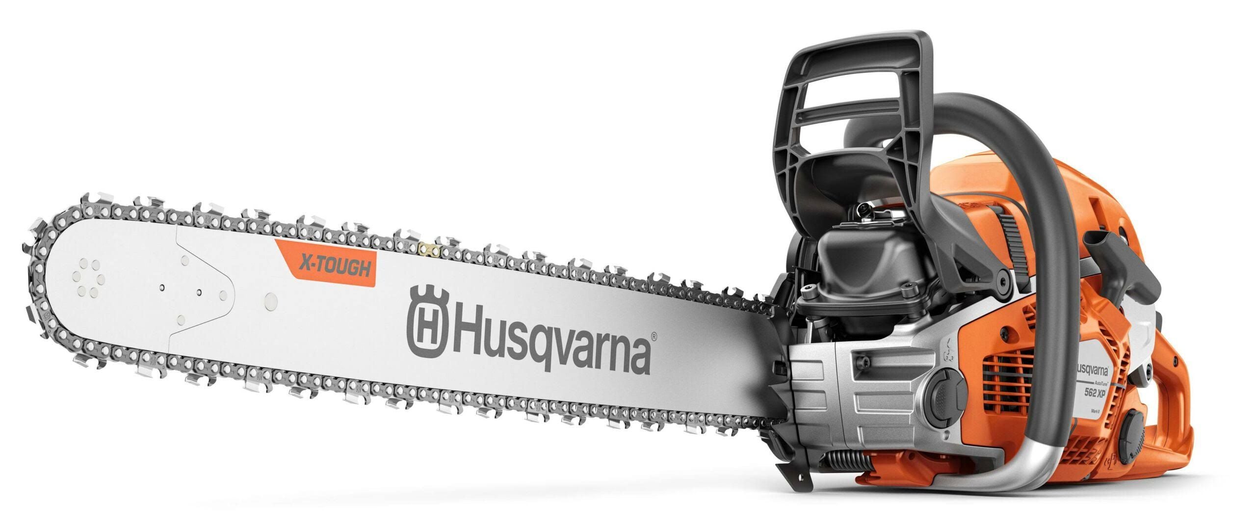 Nouvelle Tronçonneuse Husqvarna 562 XP Mark II(Orange/Gris/Argent)