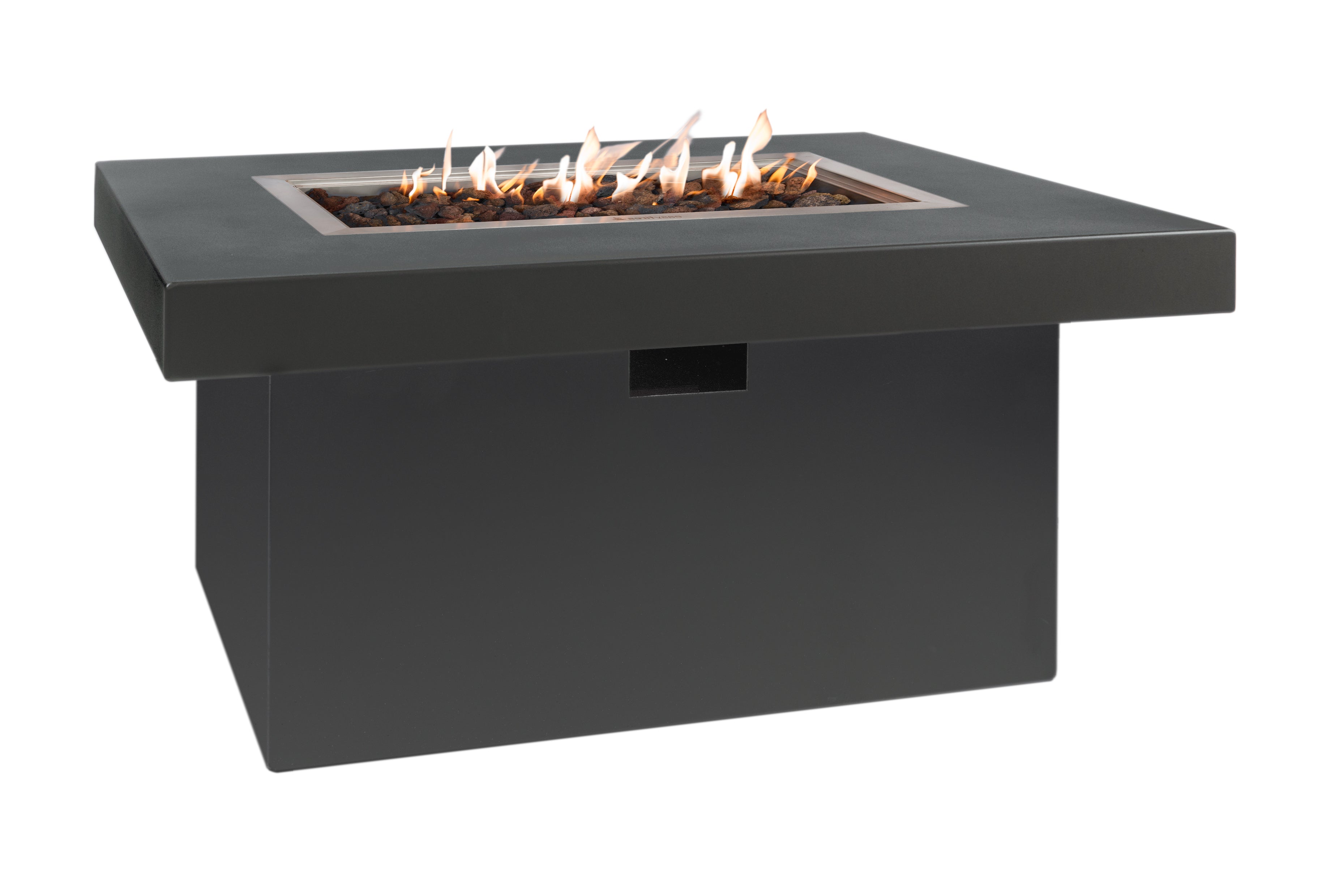 Easyfires Milano Vuurtafel Rechthoek - Antraciet(Propaangas/RAL 7021 (antraciet)/RAL 7021 (antraciet))