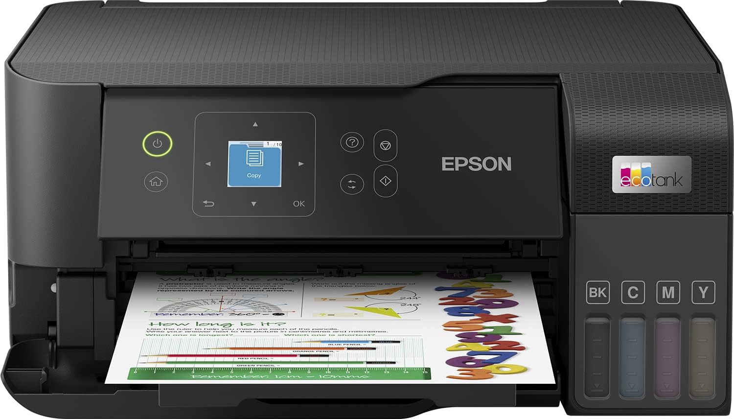 EcoTank ET-2840 Imprimante à réservoir d'encre Multifonction A4 Wi-FI avec Un Stock d'encre jusqu'à 3 Ans