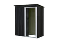 Parkside Abri de jardin(Noir/Gris)