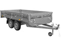 Remorques Remorque 2 essieux 304x153 UNITRAILER SOLID 300/2 PTAC 750 kg(Gris)