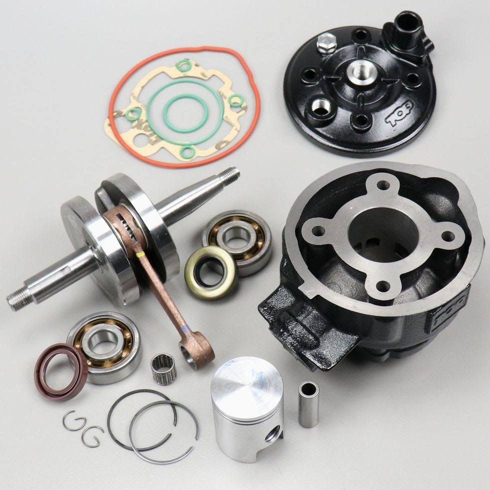Pack moteur AM6 Minarelli Top Performances(Argent/Noir/Cuivre/Bronze)
