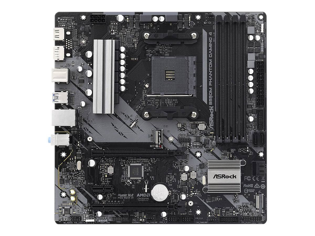 ASRock B550M Phantom Gaming 4(Noir/Gris)