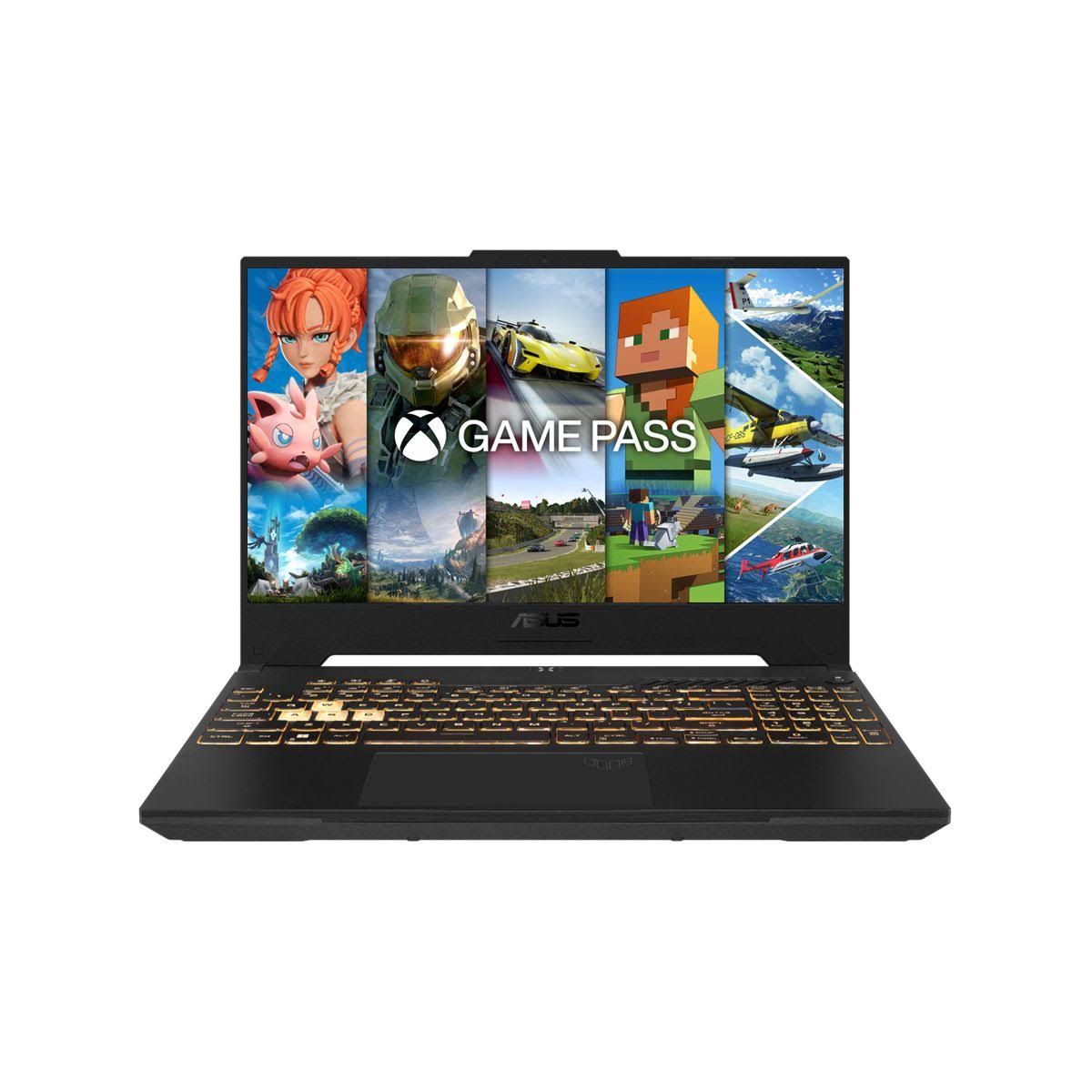 Asus TUF Gaming F15 TUF507ZI4-LP053W Intel Core i7 i7-12700H Laptop 39.6 cm (15.6) Full HD 16 GB DDR4-SDRAM 1 TB SSD NVIDIA GeForce RTX 4070 Wi-Fi 6 (802.11ax) Windows 11 Home Grey(Gris/Noir)